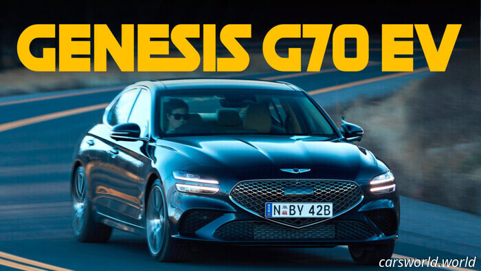 The Upcoming Genesis G70 May Become Fully Electric | Carscoops